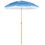 Parasol plażowo-ogrodowy ROYOKAMP 1036182 Biało-niebieski