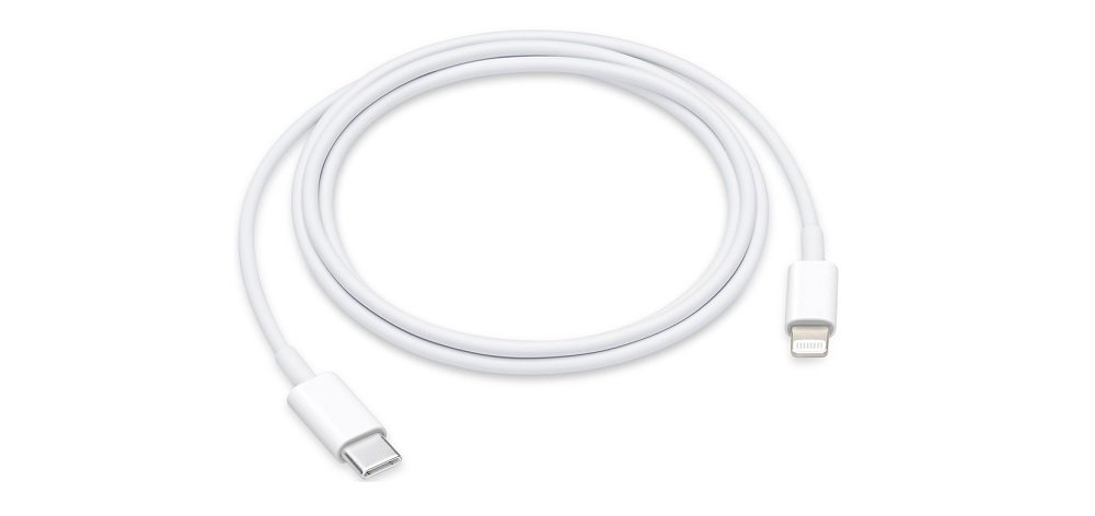 Kabel USB Typ-C - Lightning APPLE 1 m widok ogólny 