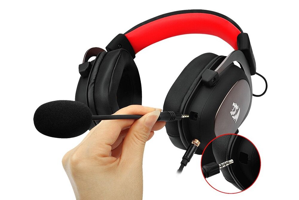 Słuchawki REDRAGON Zeus H510 - wysoka jakość audio czysty dźwięk odpinany mikrofon redukcja szumów