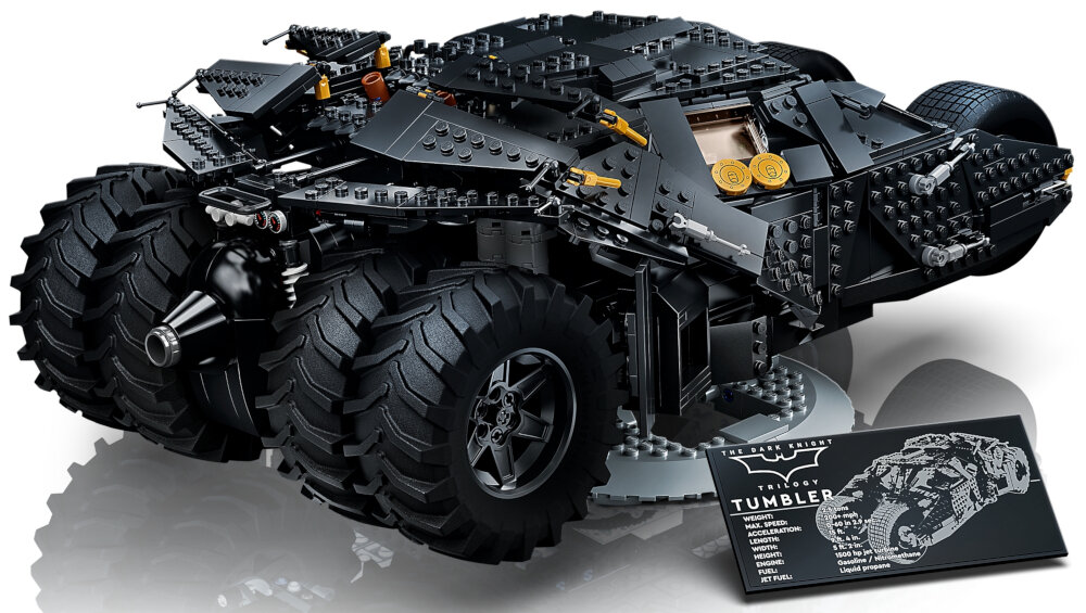 LEGO DC Batman Batmobil Tumbler 76240 dla osób dorosłych powyżej 18 roku życia