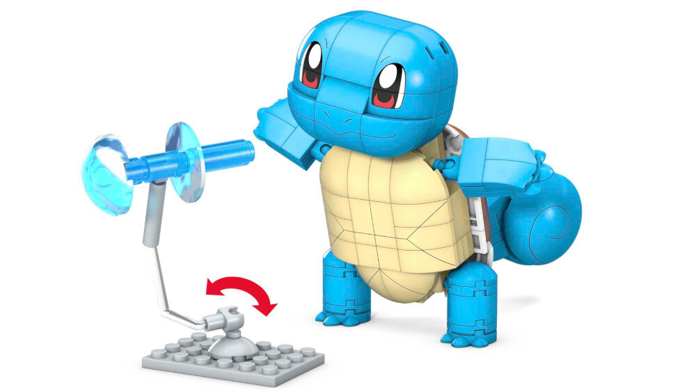 Klocki plastikowe MATTEL Mega Construx Średni Pokemon Squirtle - woda