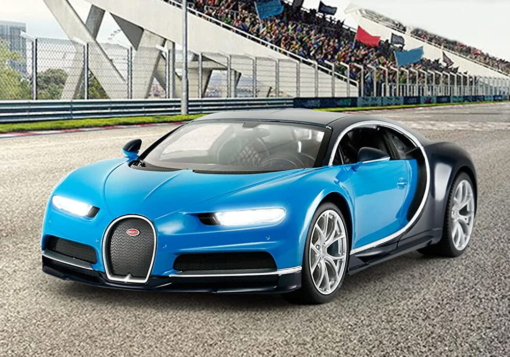 Samochód zdalnie sterowany RASTAR Bugatti Chiron licencja bugatti skala prędkość zasięg