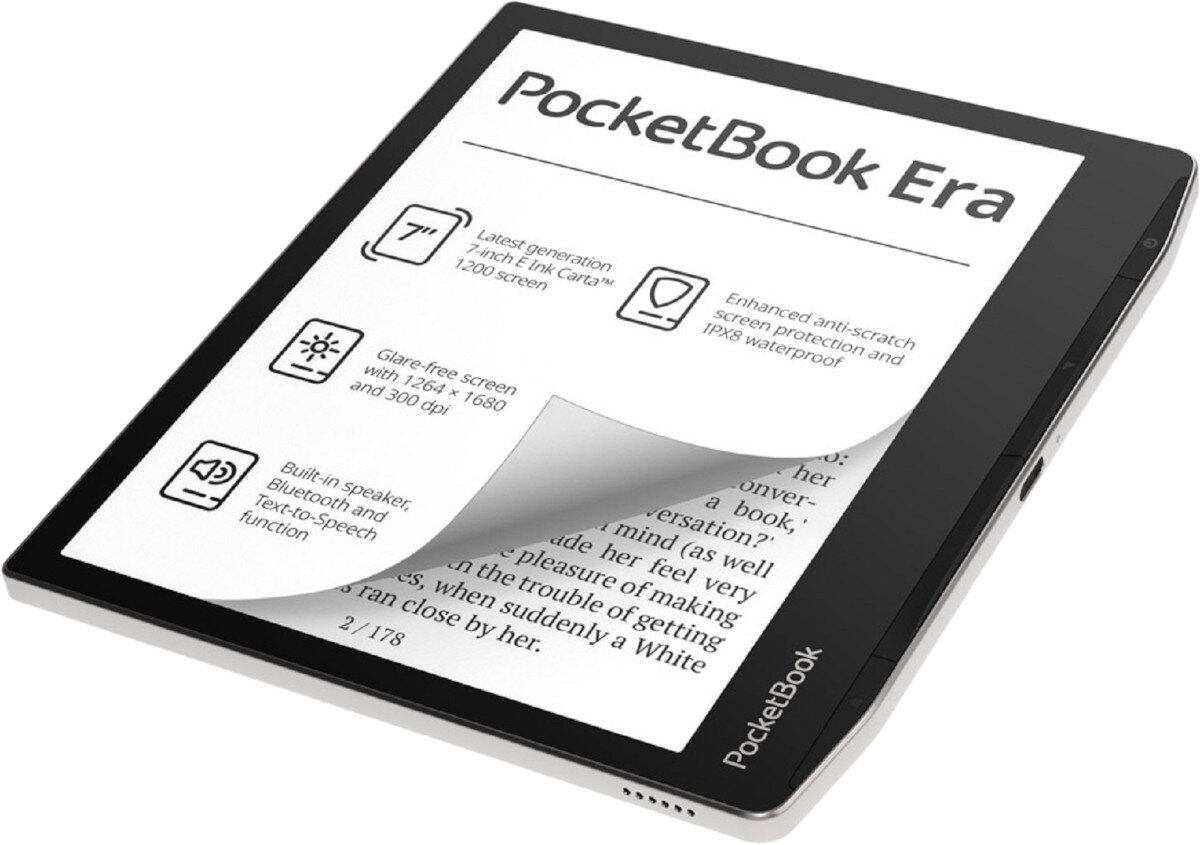 Czytnik E-Bookow POCKETBOOK Era 700 regulacja temperatury podswietlenia