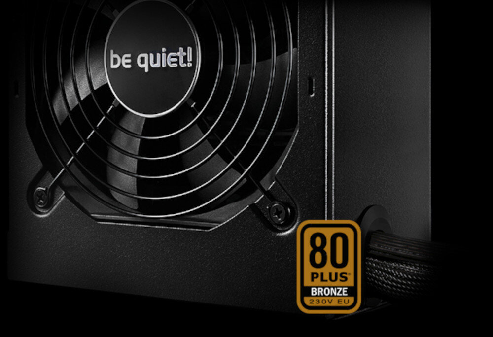 Zasilacz BE QUIET! System Power 10 550W 80 Plus Bronze certyfikat wydajność efektywność