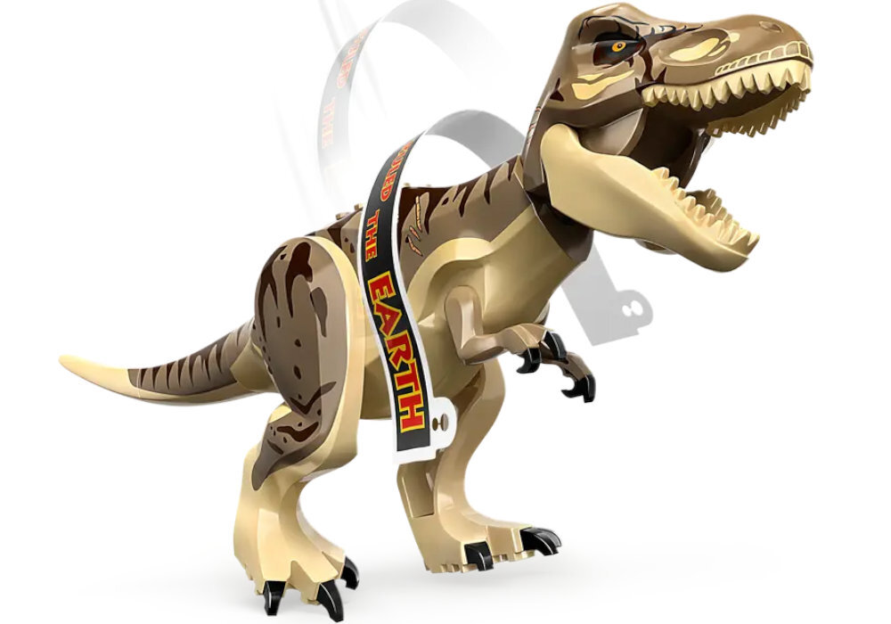 LEGO 76961 Jurassic World Centrum dla odwiedzających: atak tyranozaura i raptora zabawa edukacja rozwój wyposażenie kreatywność