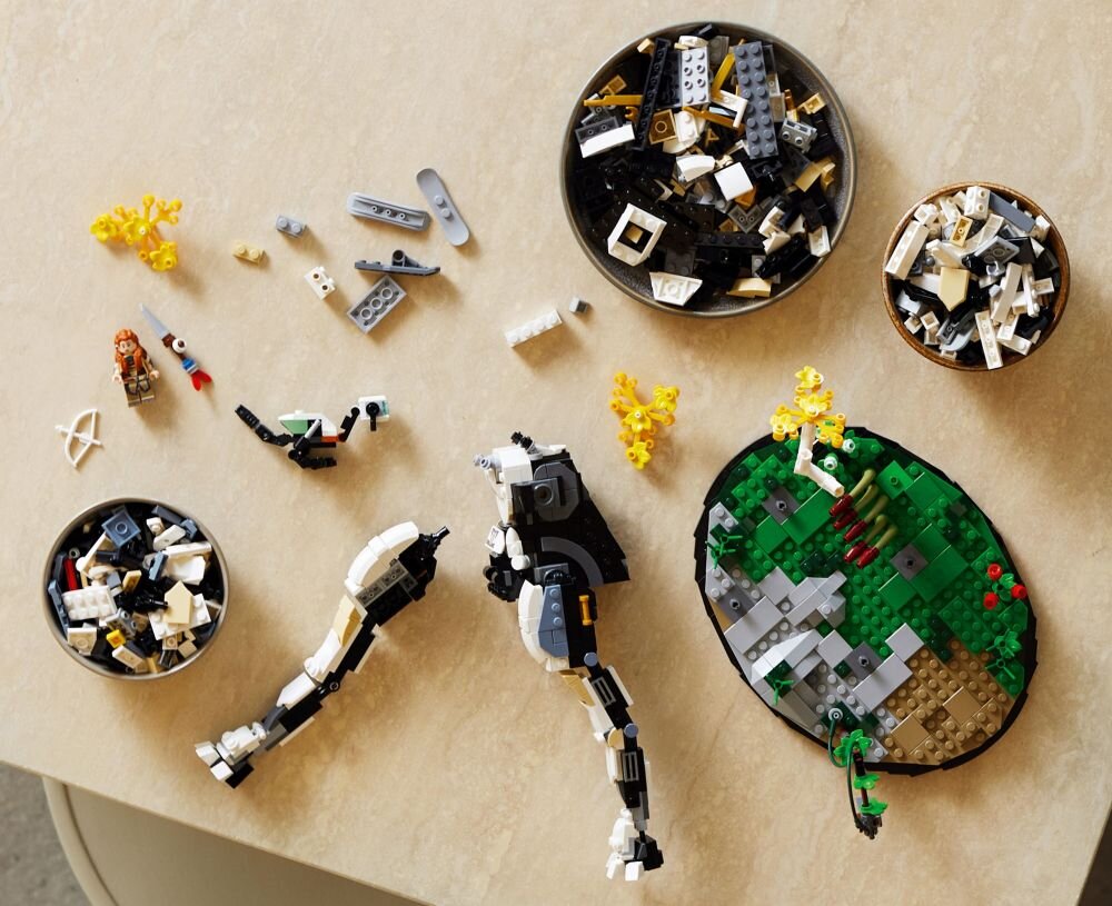LEGO Creator Expert Horizon Forbidden West: Żyraf 76989 zabawa edukacja rozwój wyposażenie