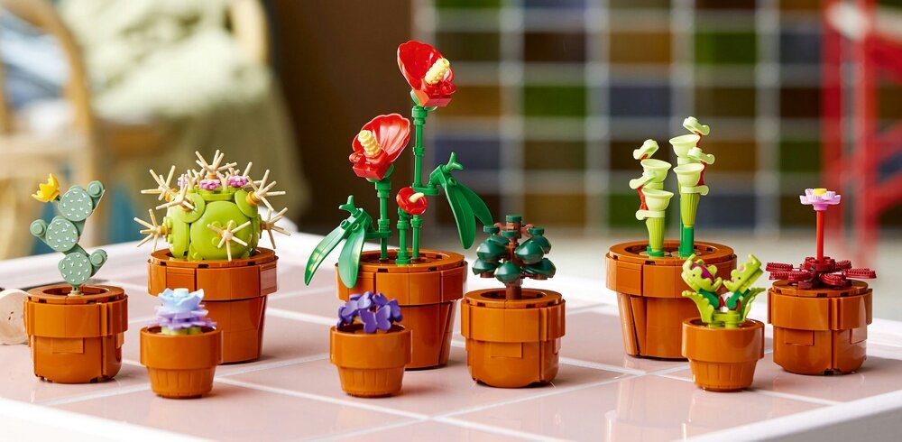 LEGO 10329 ICONS Małe roślinki prezent  