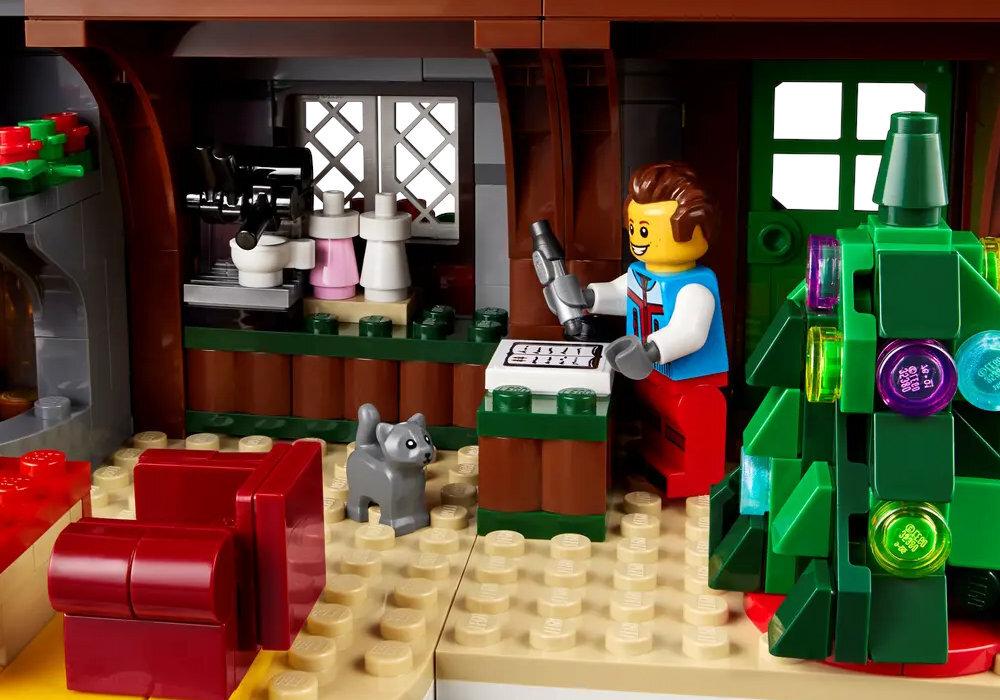 LEGO 10325 ICONS Górska chata zabawa edukacja rozwój wyposażenie