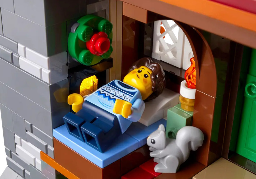 LEGO 10325 ICONS Górska chata zabawa edukacja rozwój wyposażenie