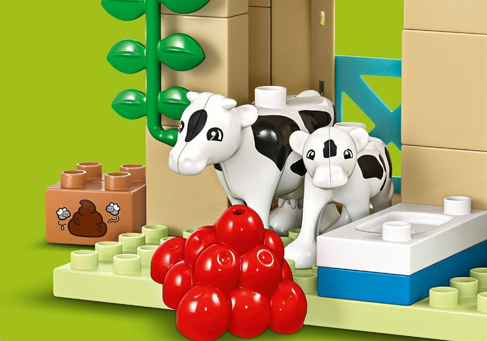 LEGO 10416 DUPLO Opieka nad zwierzętami na farmie zabawa edukacja rozwój wyposażenie kreatywność