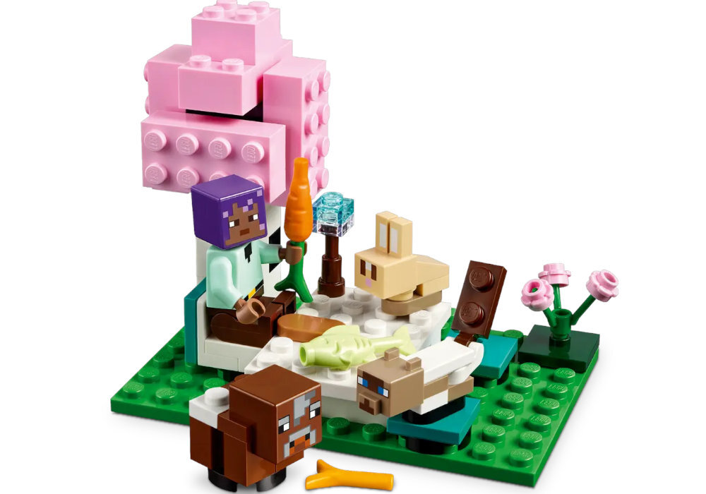 LEGO 21253 Minecraft Rezerwat zwierząt zabawa edukacja rozwój wyposażenie kreatywność