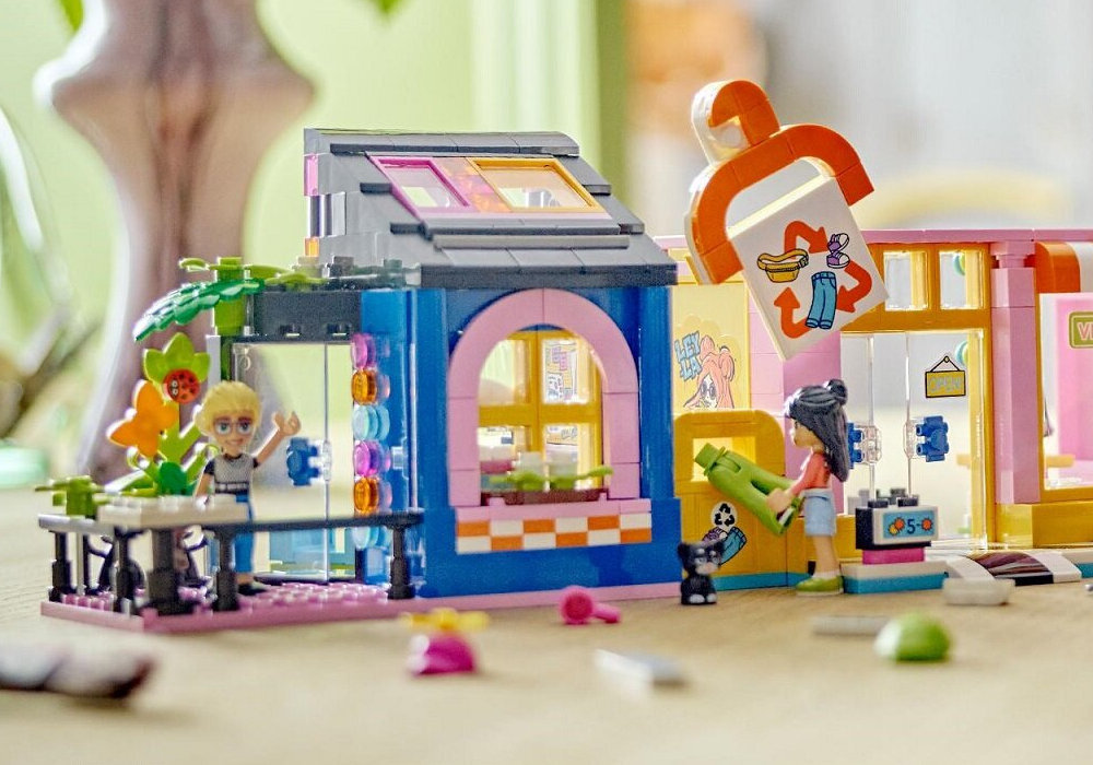 LEGO 42614 Friends Sklep z używaną odzieżą zabawa edukacja rozwój wyposażenie kreatywność