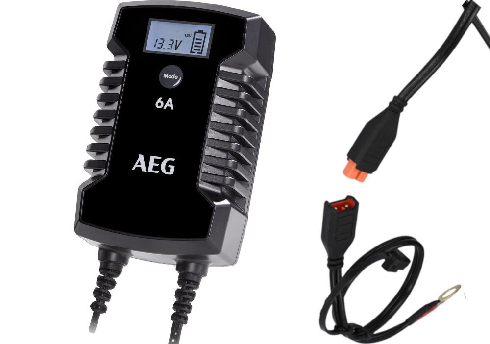Prostownik AEG 10617 ładowanie akumulator