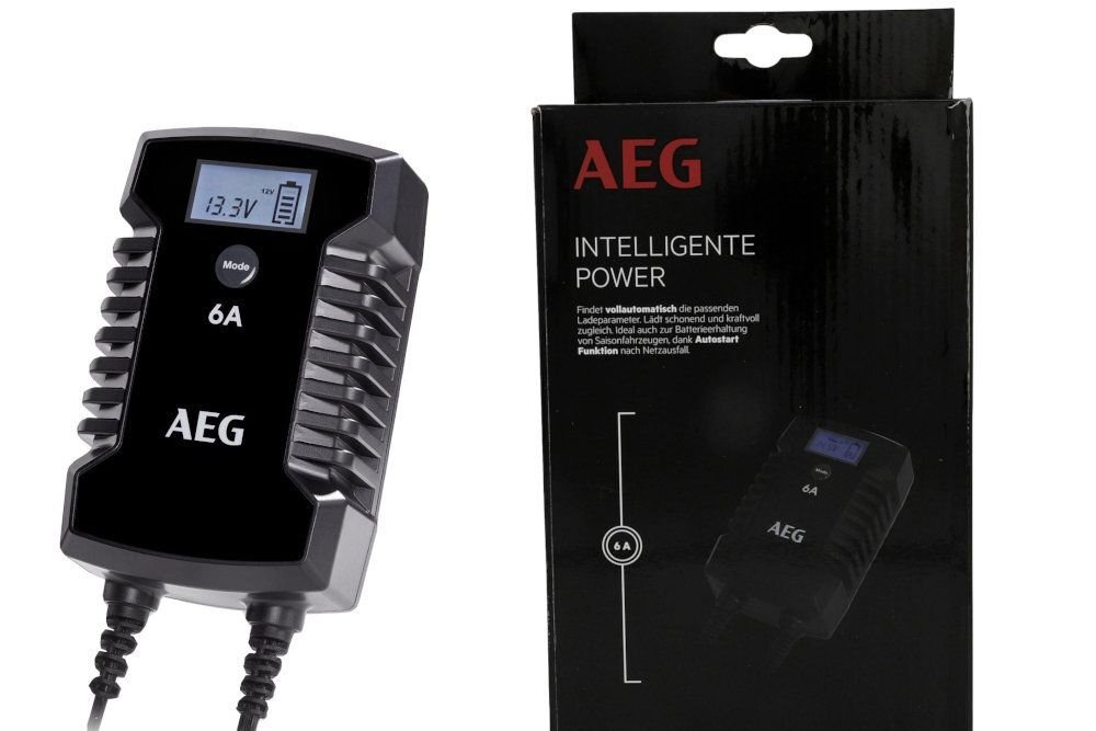 Prostownik AEG 10617 bezpieczeństwo użytkowanie IP65
