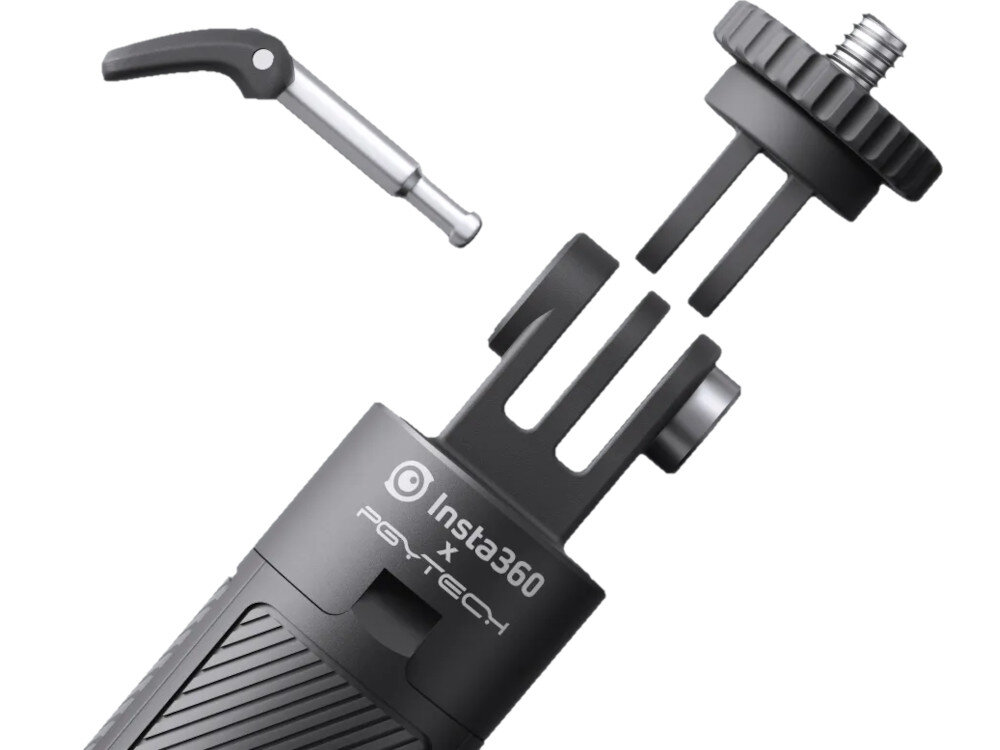 Statyw INSTA360 Mini 2w1 + Selfie-stick trójnóg regulacja stabilność drgania mocowanie gwint adapter