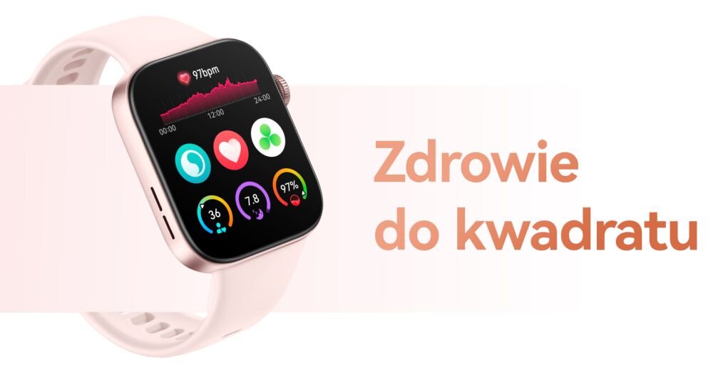 Smartwatch HUAWEI Watch Fit 3  zdrowie  