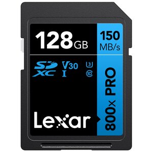 Karta Pamięci LEXAR Professional 800X Pro SDXC 128GB