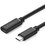 Kabel USB-C - USB-C UGREEN ED008 60W 0.5 m Czarny