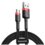 Kabel USB - Micro USB BASEUS Cafule CAMKLF-C91 2 m Czarno-czerwony