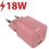 Ładowarka sieciowa FRESH N REBEL 2WC500DP 18W Dusty Pink Różowy
