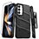 Etui ZIZO Bolt do Samsung Galaxy S23+ Czarny + Szkło hartowane 9H