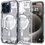Etui SPIGEN Ultra Hybrid Mag MagSafe do Apple iPhone 15 Pro Max Zero One Biały