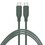 Kabel USB-C - USB-C 4SMARTS High Flex 60W 1.5m Ciemno-zielony