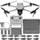 Dron DJI Air 3 Fly More Combo (RC-N2) Filmy 4K HDR, Czas lotu 46 min.