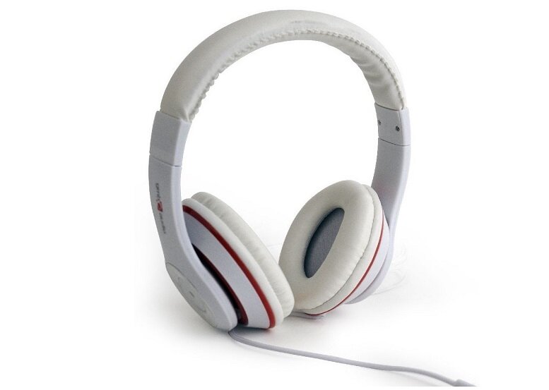 Słuchawki GEMBIRD MHS-LAX-W - wygląd ogólny interesujący design 