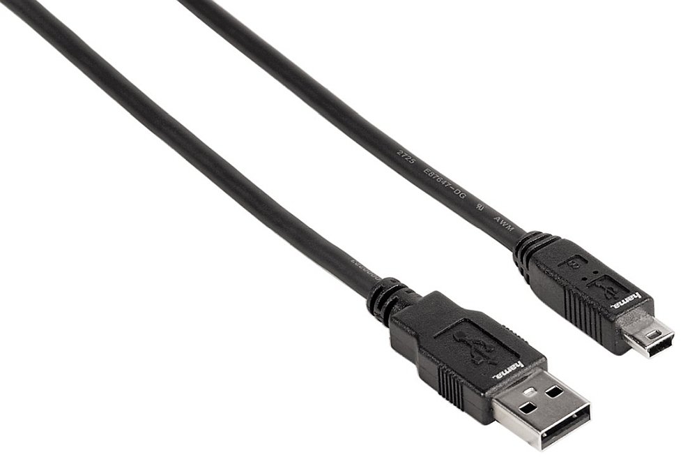Kabel USB - Mini USB HAMA 1.8m