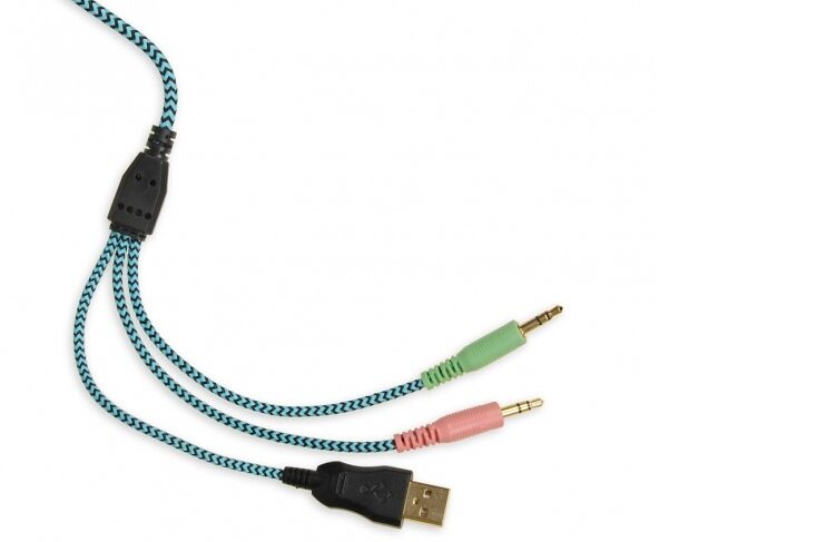 Słuchawki iBOX Aurora X8  - Długi Kabel złącze mini jack USB
