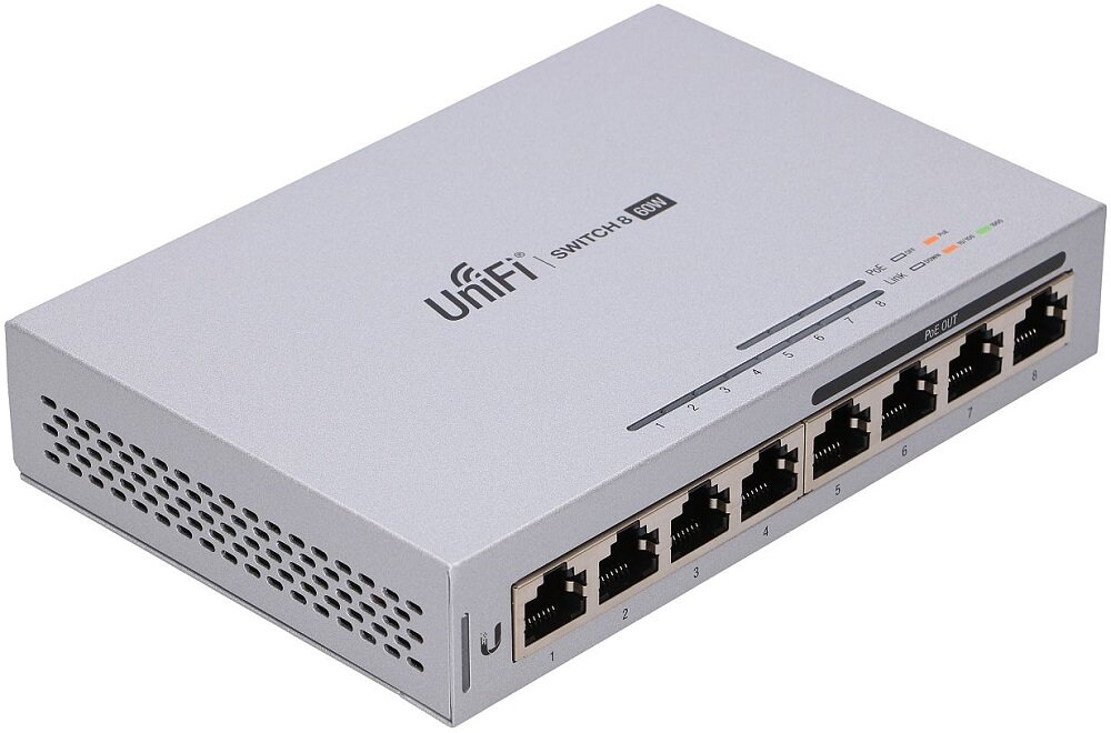 Switch UBIQUITI UniFi US-8-60W - funckje wysoka wydajnosc 