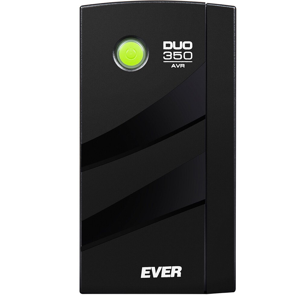 Zasilacz UPS EVER Duo 350 AVR - Podtrzymanie na najdluzszym poziomie 