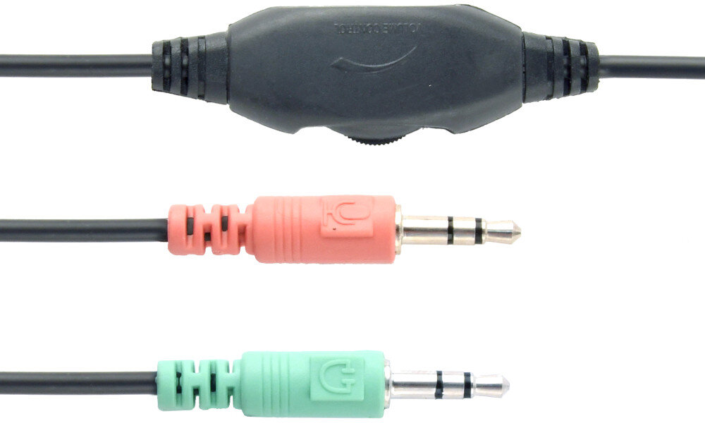 Słuchawki GEMBRID GHS-04 mikrofon przewód pokrętło głośność