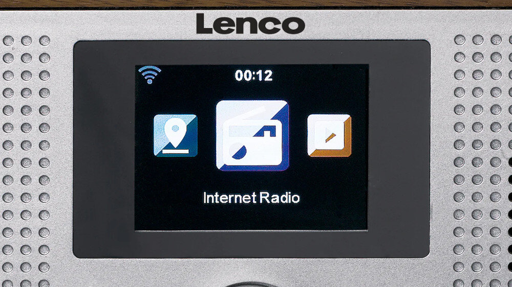 Radioodtwarzacz LENCO DIR-170 - napęd cd