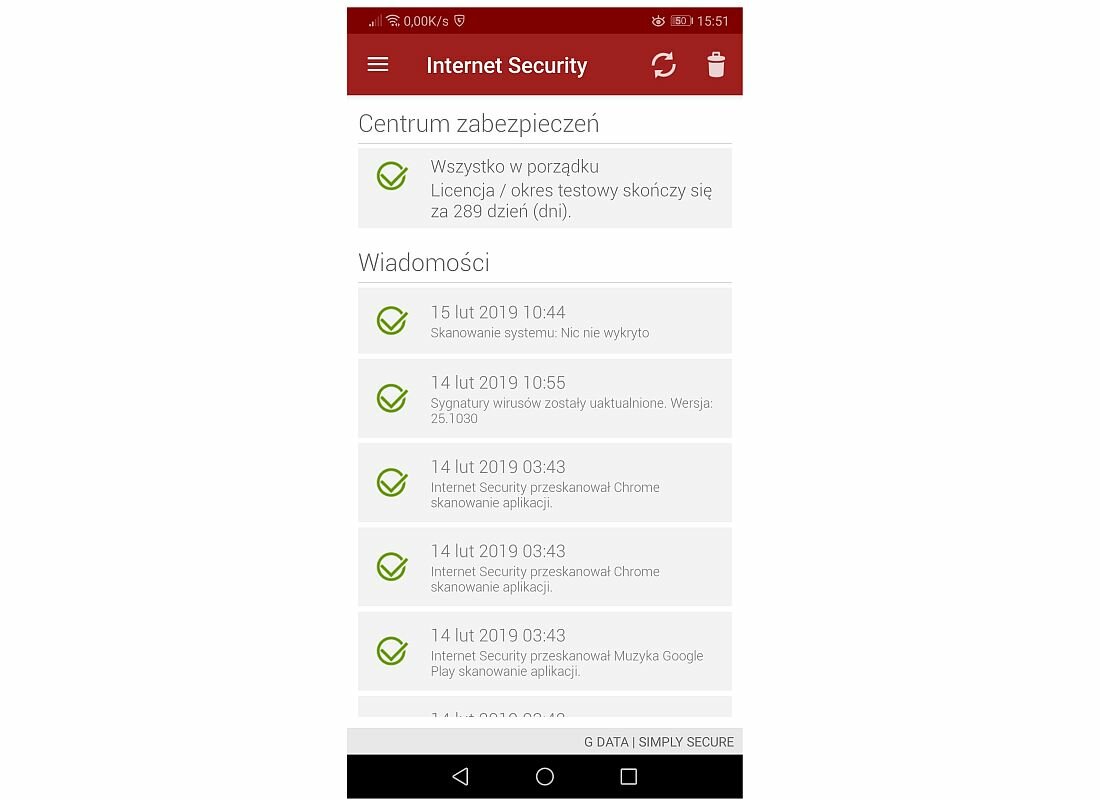 Kod aktywacyjny G DATA Mobile Internet Security - Zapora