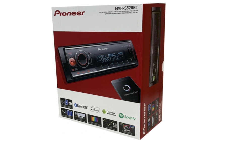 Radio samochodowe PIONEER DEH-S520BT - podsumowanie