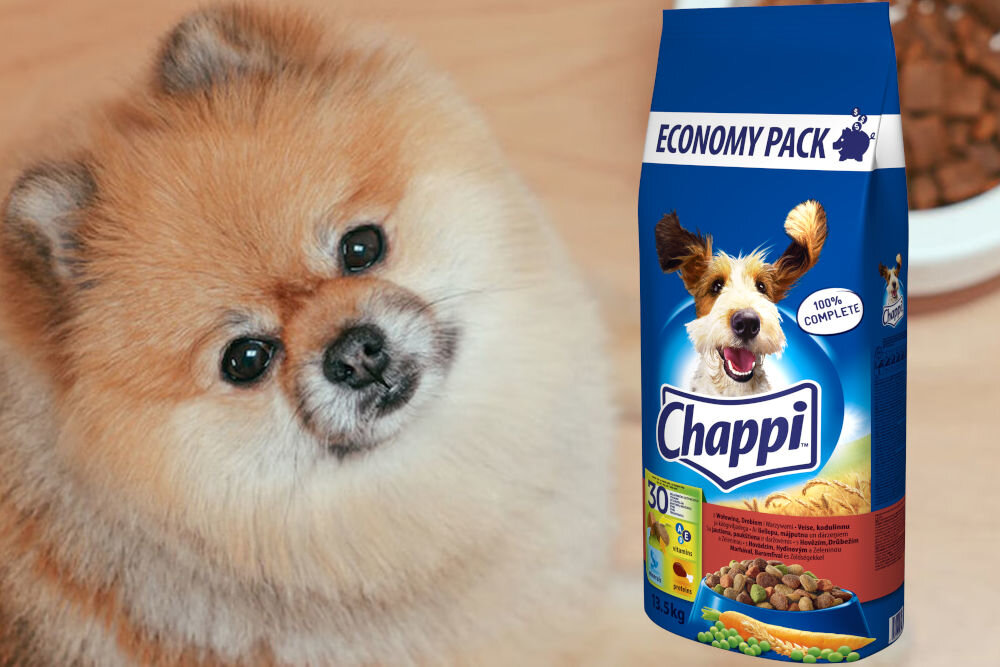 Karma dla psa CHAPPI™ Wołowina z drobiem 13,5 kg witaminy pierwiastki aminokwasy