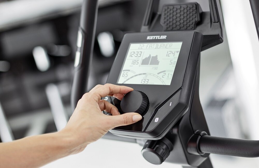 Rower magnetyczny KETTLER Ride 300 Wybierz poziom trudności treningu do swojej formy