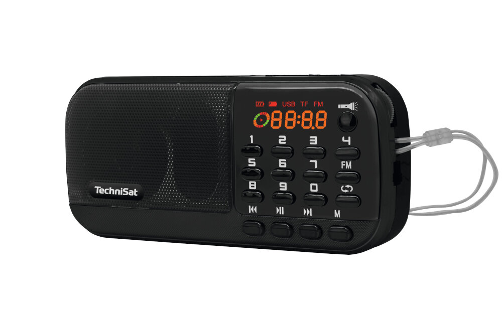 RADIO TECHNISAT TRAVELRADIO 2 niewielki rozmiar tryby pracy RadioFM USB microSD zegar