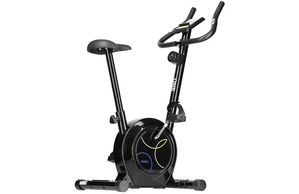 Rower magnetyczny ONE FITNESS RM8740 Czarny trening domowy wymiary wysoka jakość