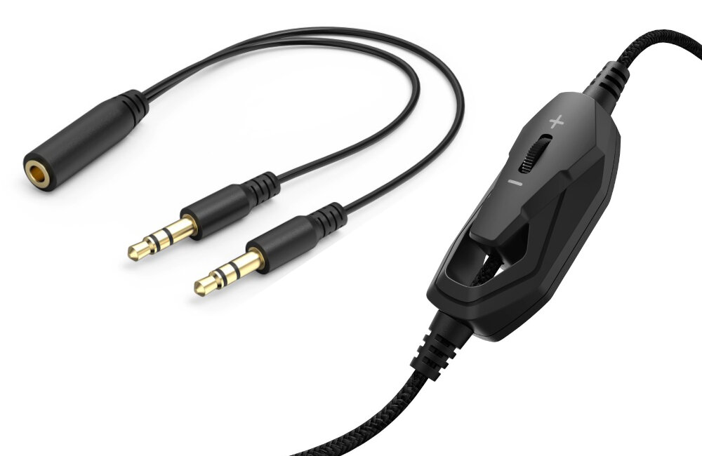 Słuchawki HAMA uRage SoundZ 300 przewód złącze