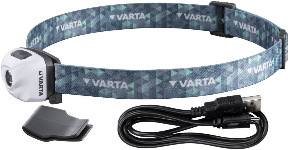 Latarka czołowa VARTA Outdoor Sports Ultralight H30R elementy zestaw