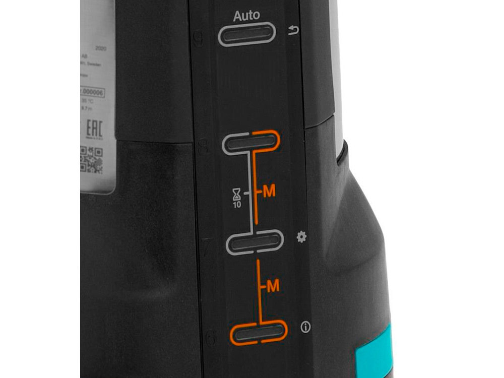 Pompa do wody GARDENA 9049-20 elektryczna praktyczne diody LED informacja o poziomie wody Aquasensor dobranie funkcji minutnik