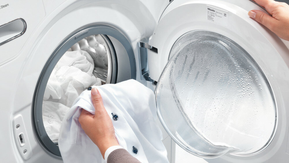 PRALKO-SUSZARKA MIELE WTD160 WCS dołożenie pranie dokładanie w trakcie prania