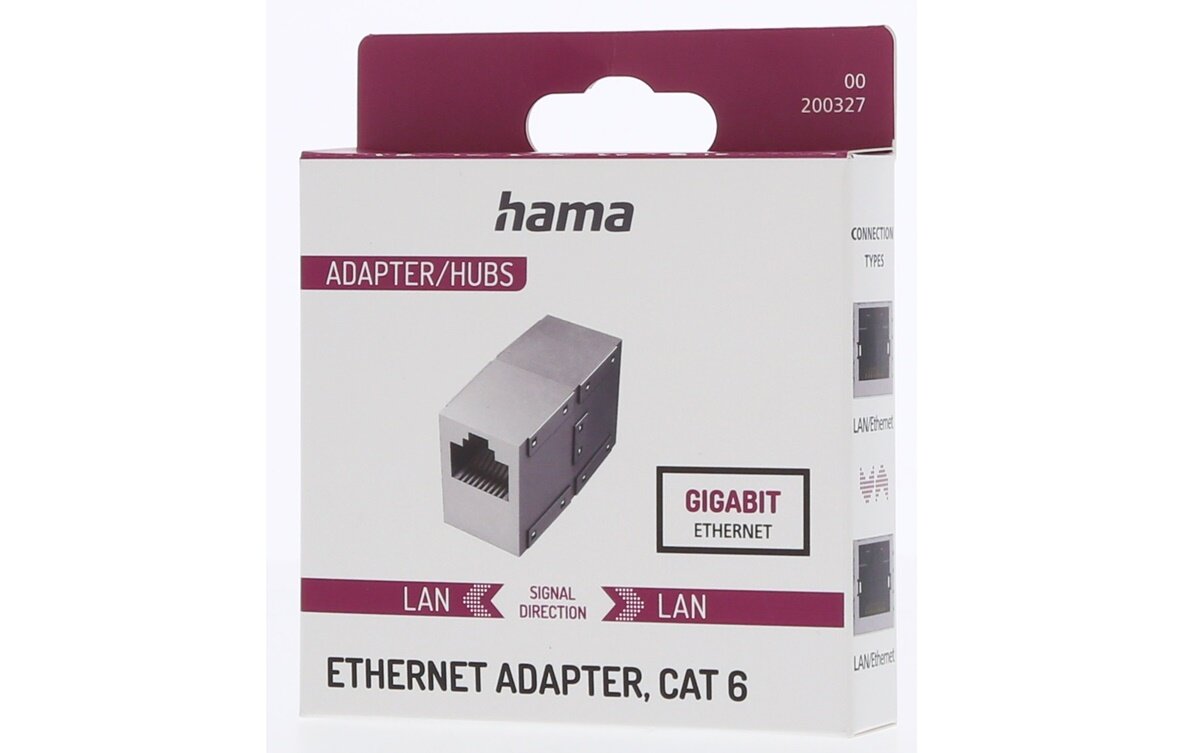 Wysoka jakość połączenia adaptera sieciowego Hama