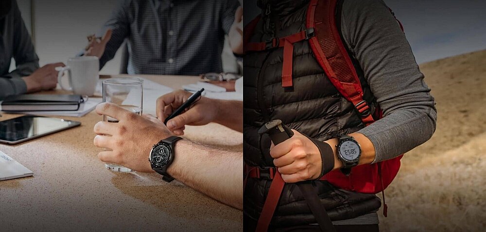 Smartwatch TICWATCH Pro 3 GPS  ekran bateria sport czujniki tlen krew puls zdrowie pasek smartfon 