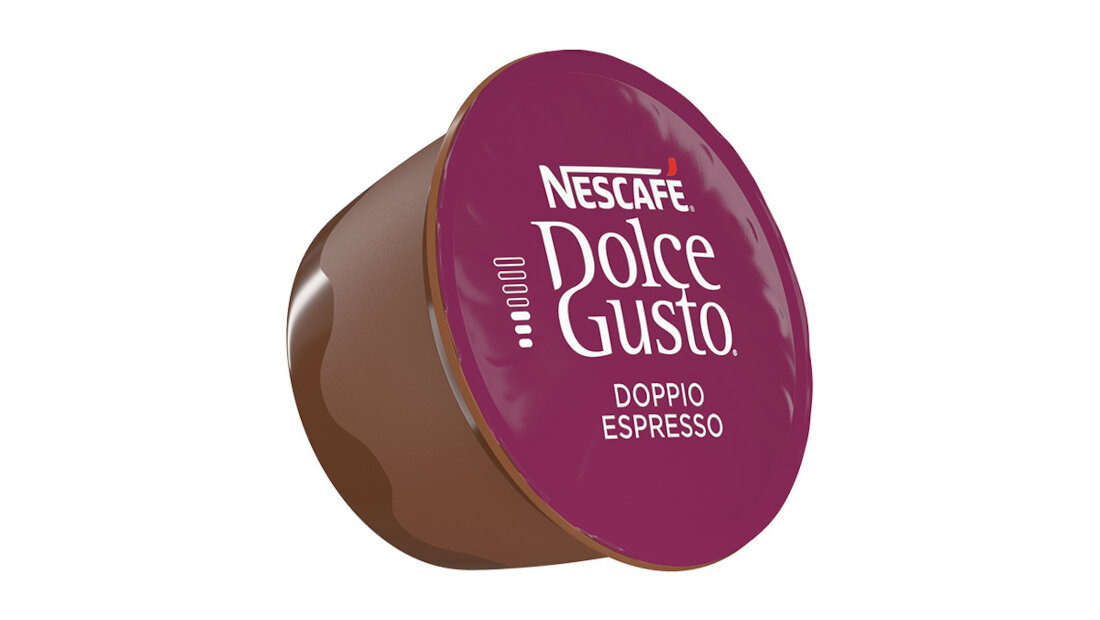 Kapsulki NESCAFE Dolce Gusto Doppio Espresso zawartosc 16 aromatycznych kaw