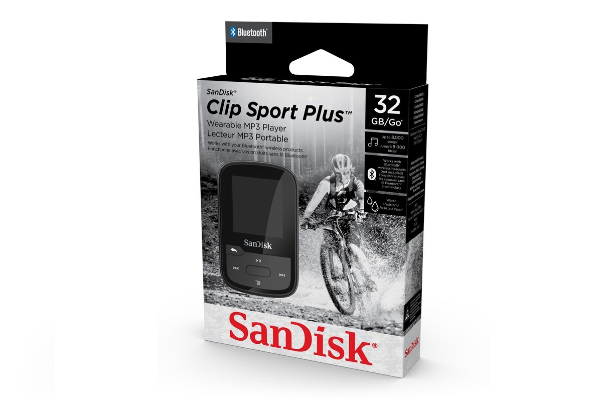 zdjęcie odtwarzacz MP3 sandisk Clip Sport Plus