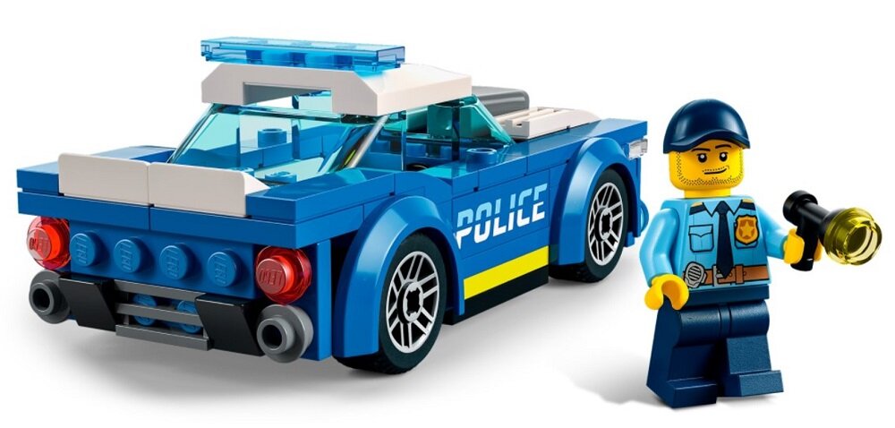 LEGO City Radiowóz 60312 Zabawkowy radiowóz minifigurki policjanta